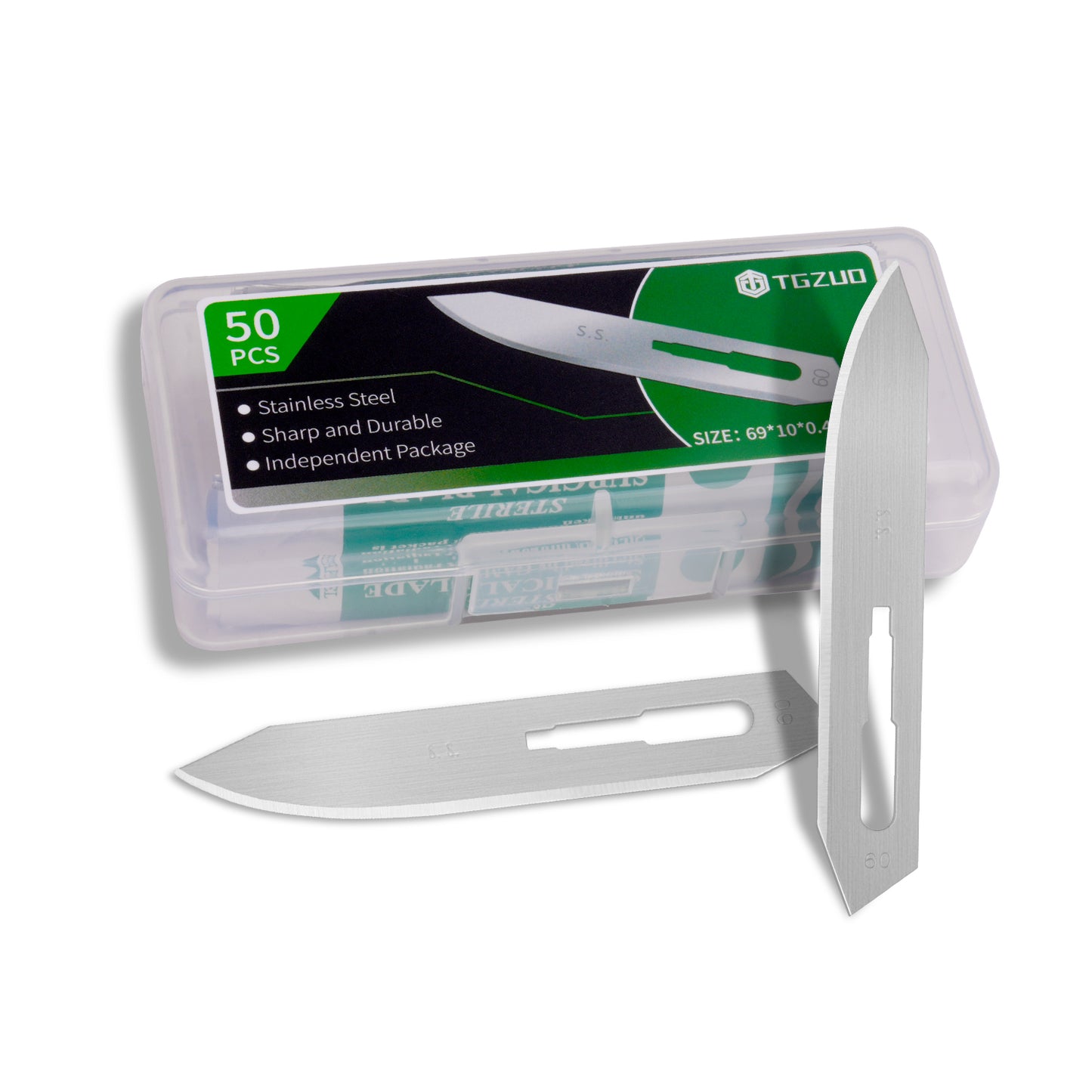 50pcs #60 Scalpel Blades