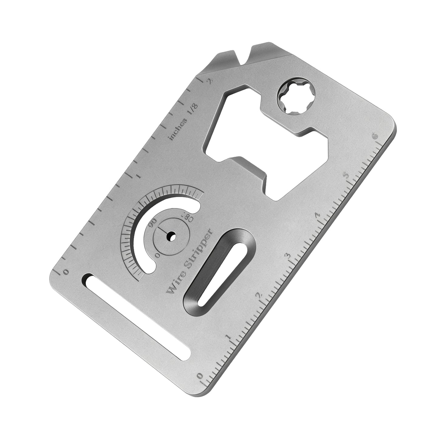 TGZUO Titanium EDC Multi‑Tool Card TGS02