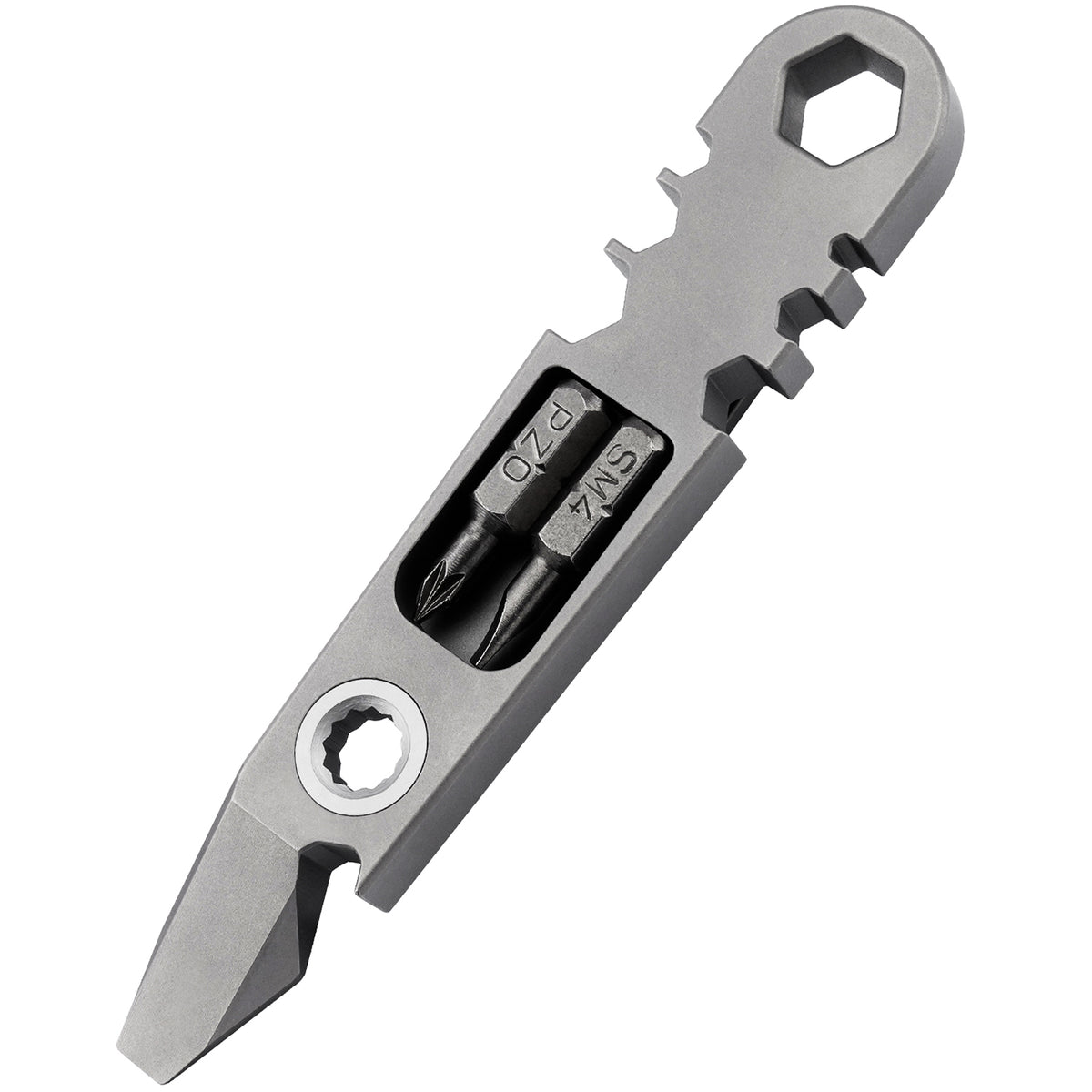 TGZUO Titanium Alloy EDC Pry Bar Multi‑Tool TGFC05