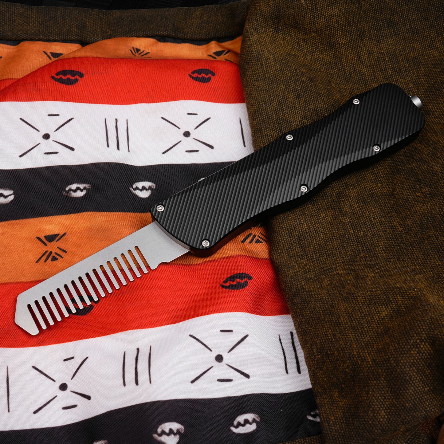 Aluminum alloy utility knife, replaceable blade, carry sharp tools with you, quick opening, free blade, free waterproof packaging box