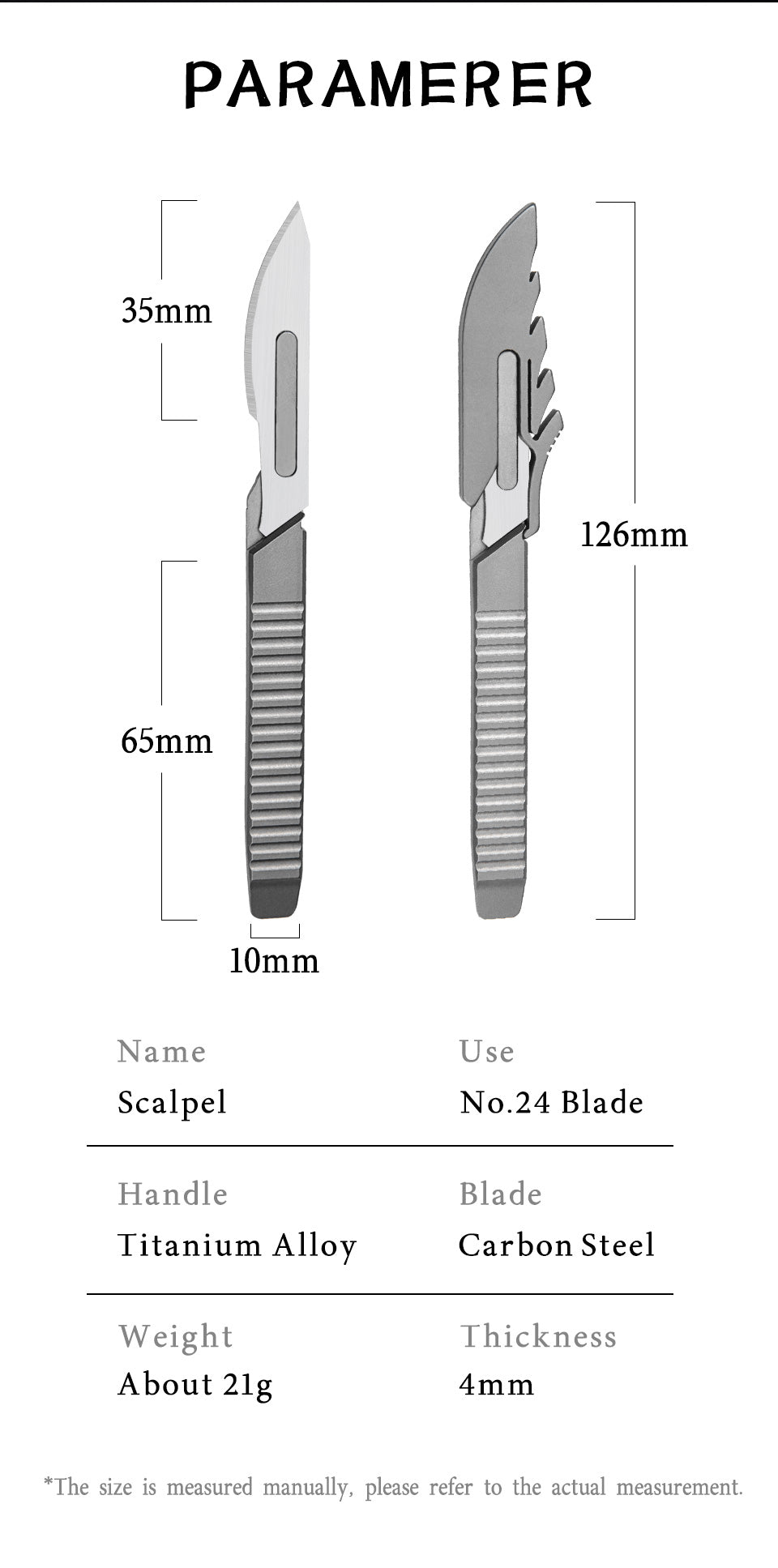 Titanium alloy utility knife straight handle replace 24 blade engraving grafting cutting sharp knife carry express knife