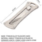 Titanium mini push and pull knife portable pocket utility knife multi-functional unpacking express knife outdoor EDC equipment