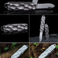 Titanium alloy multi-function EDC tool Folding knife Corkscrew crowbar Screw sharp key knife Pocket knife Portable