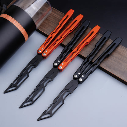 TGZUO 9.84" Professional Precision Practice Gear - Safe Cutter Precision Machined Aluminium Handle (Black)