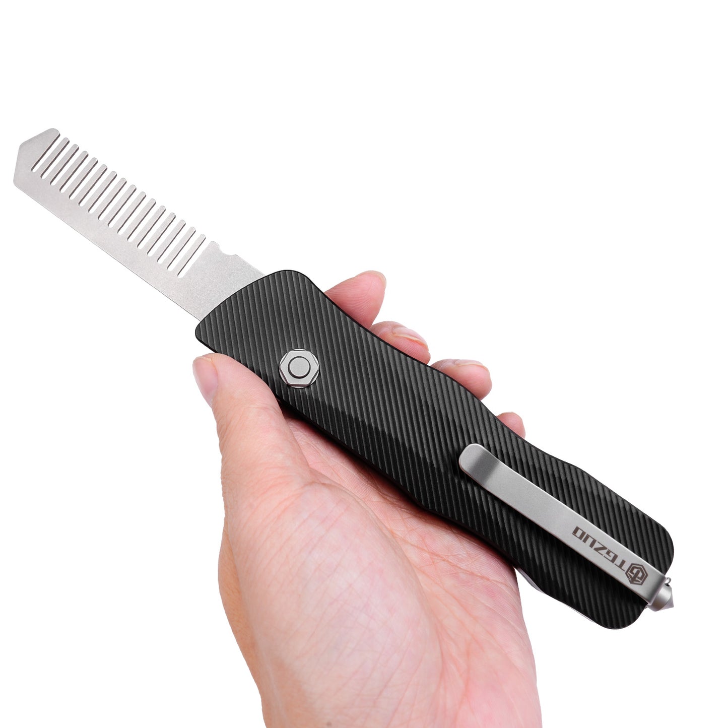 Aluminum alloy utility knife, replaceable blade, carry sharp tools with you, quick opening, free blade, free waterproof packaging box