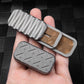 Titanium Fidget Slider Toy Universal Push Card Pendant Fingertip Decompression Magnetic Toys EDC Gear for Fun