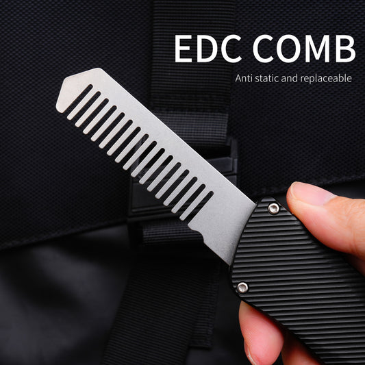 Aluminum alloy utility knife, replaceable blade, carry sharp tools with you, quick opening, free blade, free waterproof packaging box
