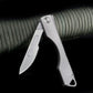 Titanium Folding Pocket Knife Edc Small Scalpel Hunting Knife Utility For Outdoor Box Cutter For Men Women 10pcs #24 Replaceable Carbon Steel Blades Skinning Knives Slim Razor Knife With Frame Lock Survival Camping