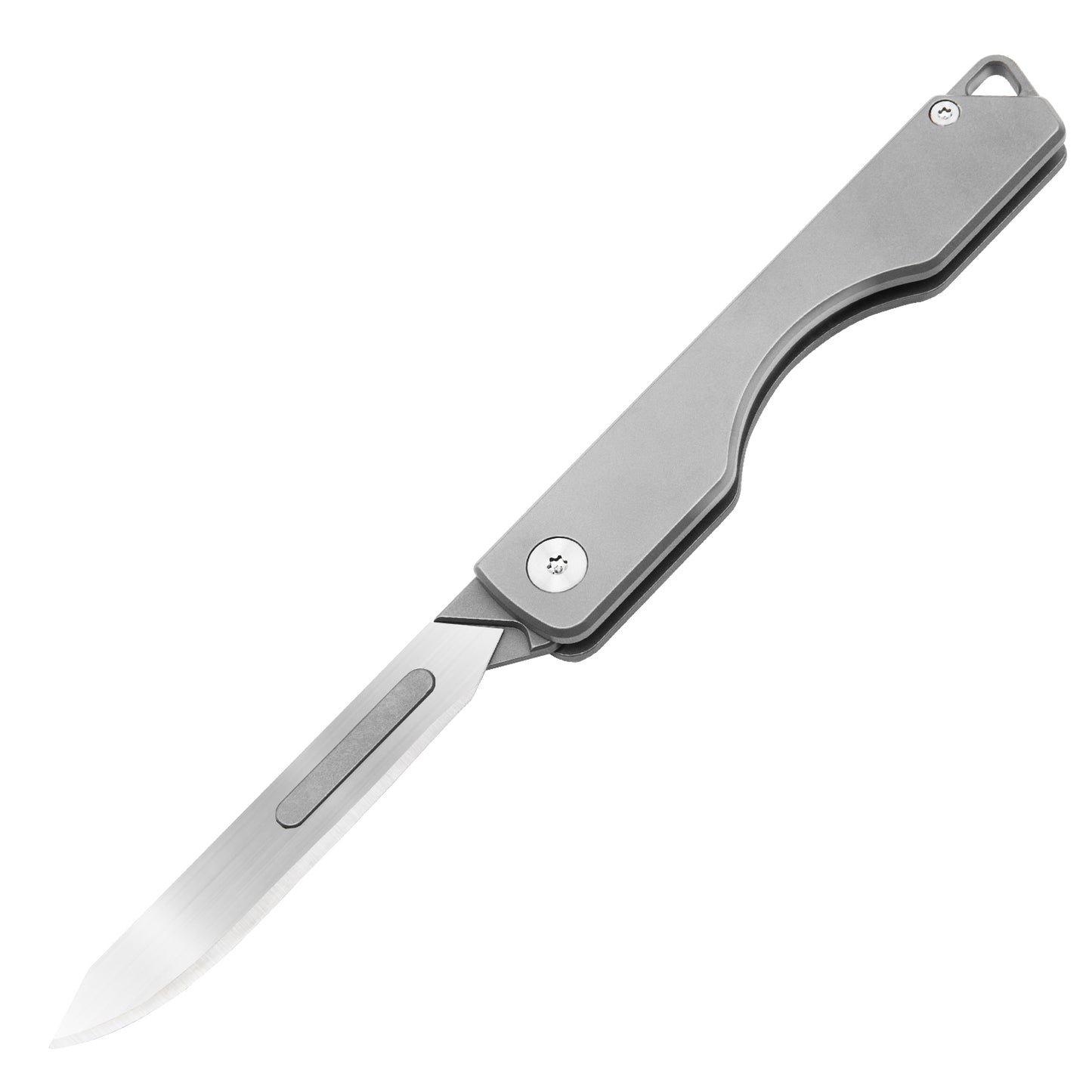 Titanium scalpel Mini folding knife Folding knife Long portable utility knife EDC Express Knife 60 blade