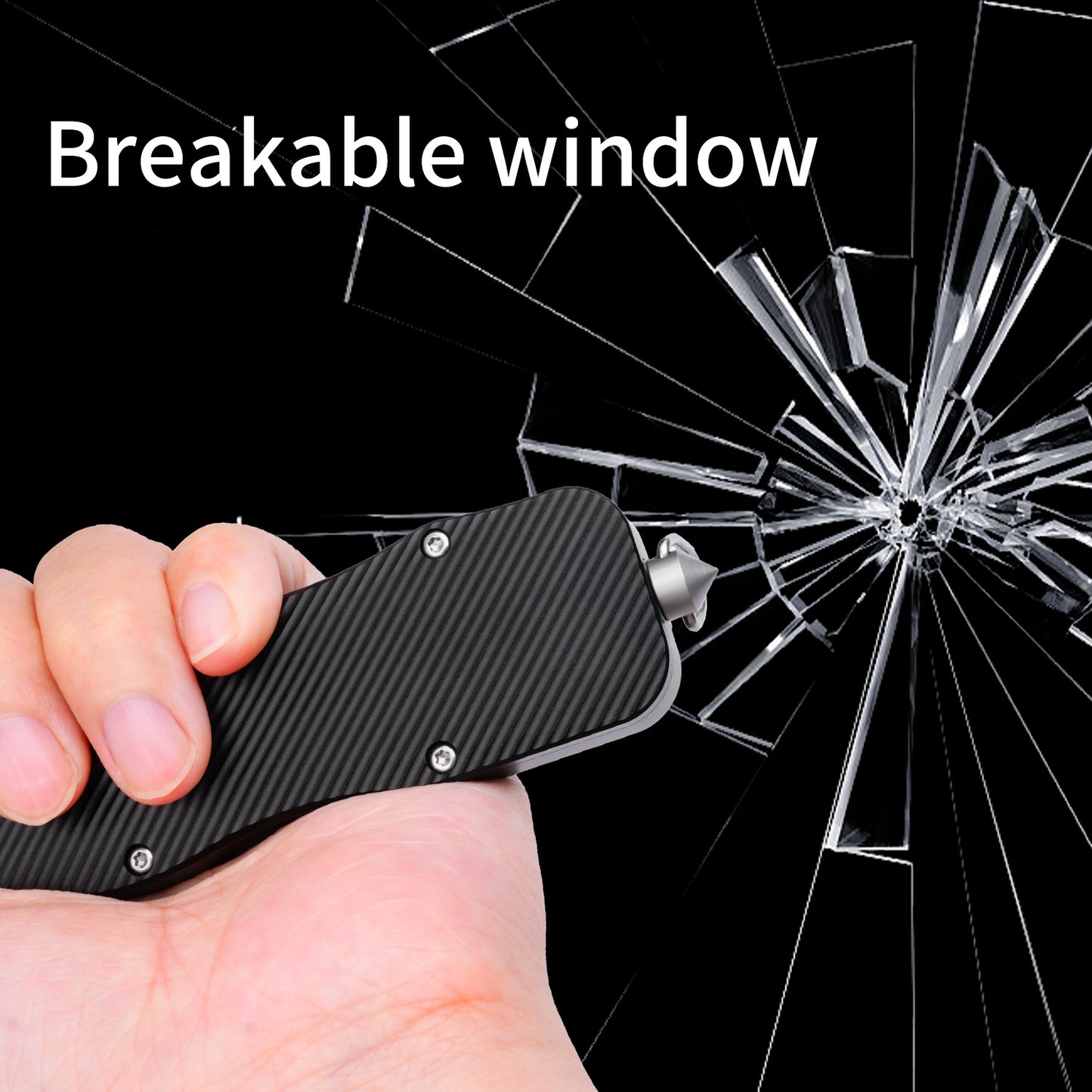 Aluminum alloy utility knife, replaceable blade, carry sharp tools with you, quick opening, free blade, free waterproof packaging box