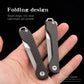 Carbon fiber Folding Pocket Knife Small EDC knife Utility for Outdoor Survival Camping #24 Replaceable Stainless steel Blades Box Cutter