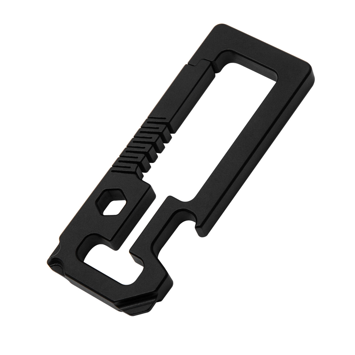 TGZUO Titanium Alloy Multi Tool EDC Keychain TGWB02 Black
