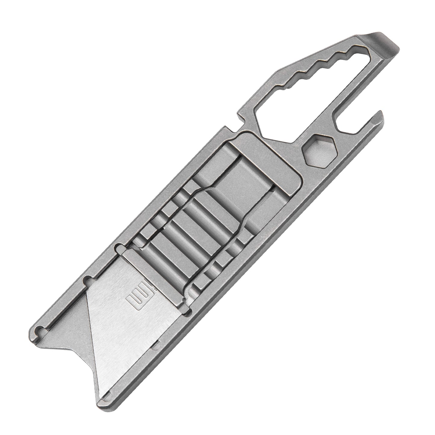 Titanium alloy utility knife multi-function crowbar combination portable edc portable tool paper cutter