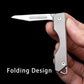 Titanium Mini Knife Portable folding knife with outdoor utility knife Scalpel 11 blade