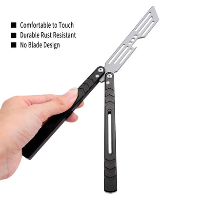 TGZUO 9.76" Professional Precision Practice Gear - Safe Cutter Precision Machined Aluminium Handle (Black)