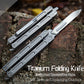 Titanium Alloy Folding Pocket Butterfly Knife Multifunctional Trainer Martial Arts Weapon Utility For Outdoor Camping Gear Outdoor Survival Tool