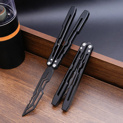 TGZUO 9.84" Professional Precision Practice Gear - Safe Cutter Precision Machined Aluminium Handle (Black)