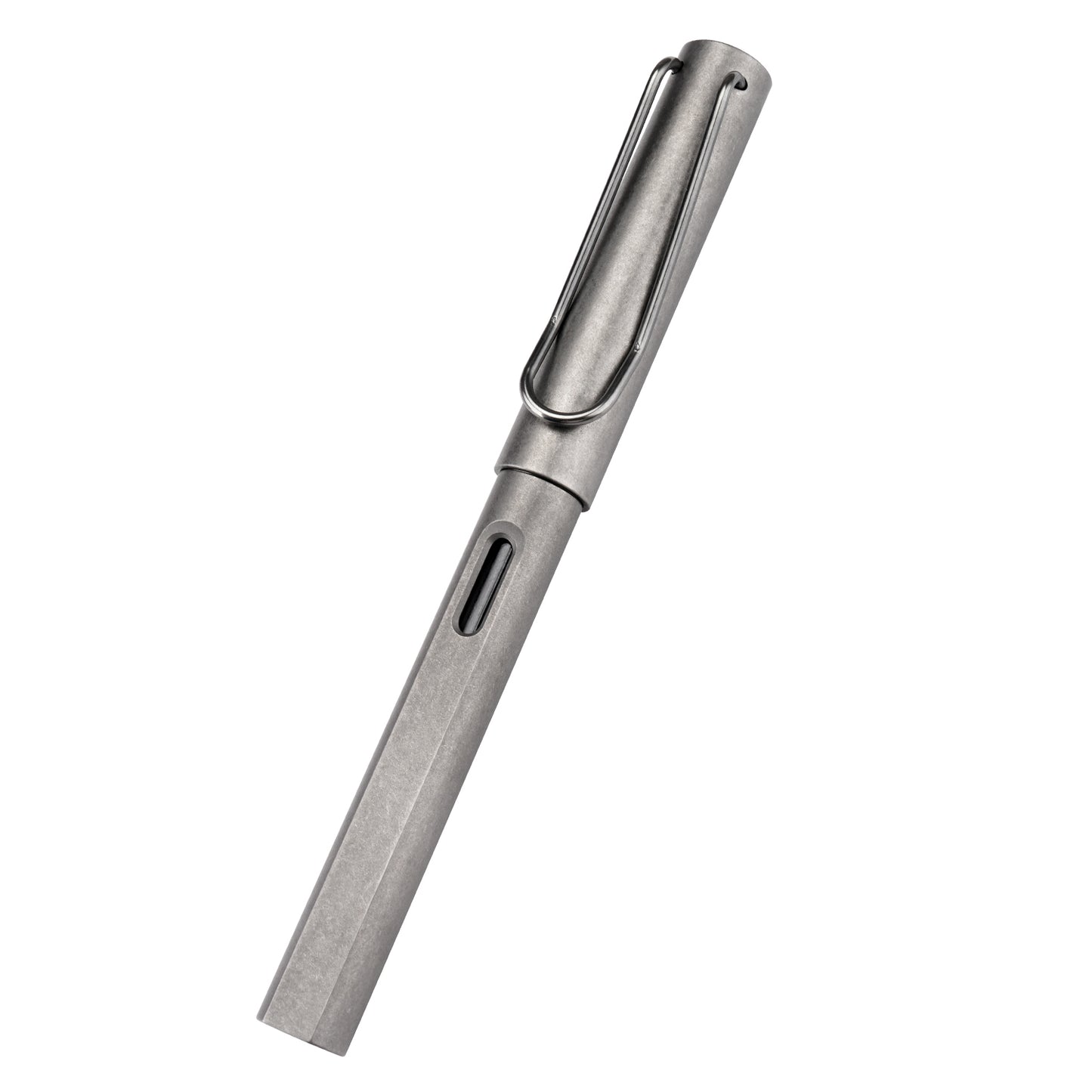 TGZUO Stone Wash Titanium Dual Purpose EDC Pen (Fountain & Gel Pen)