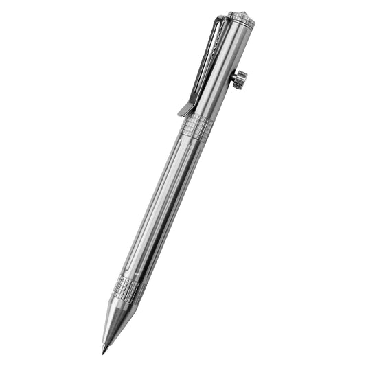 TGZUO Bolt Action Stainless Steel Tactical Pen