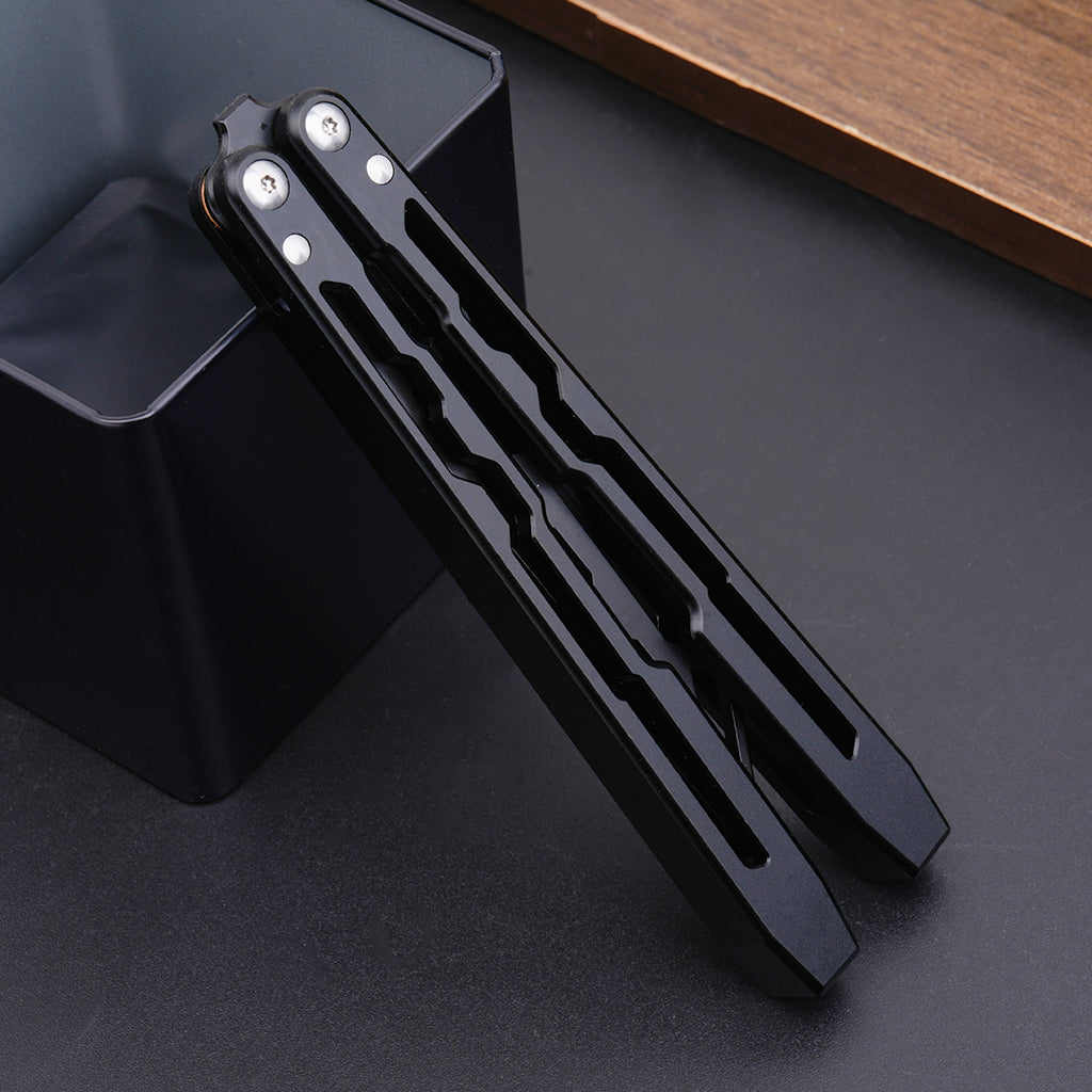 TGZUO 9.84" Professional Precision Practice Gear - Safe Cutter Precision Machined Aluminium Handle (Black)