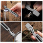 Titanium alloy multi-functional tool portable crowbar screwdriver fire rod open bottle open cover cut rope outdoor camping equipment