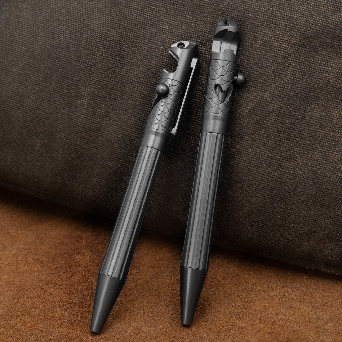 Titanium alloy outdoor multi-functional tactical pen Business signature pen Student emergency writing pen Ceramic bead self-defense bottle opening