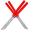 TGZUO 4.13 oz Butterfly Trainer Aluminiumgriff | LG02 Rot