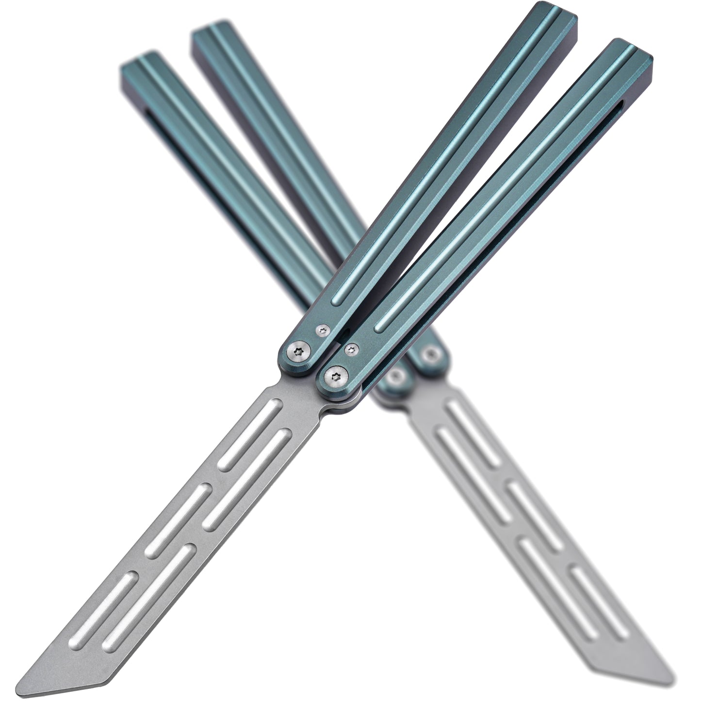 TGZUO 9.76" Professional Bearing Precision Practice Gear - Safe Cutter Precision Machined Aluminium Handle (Grey)