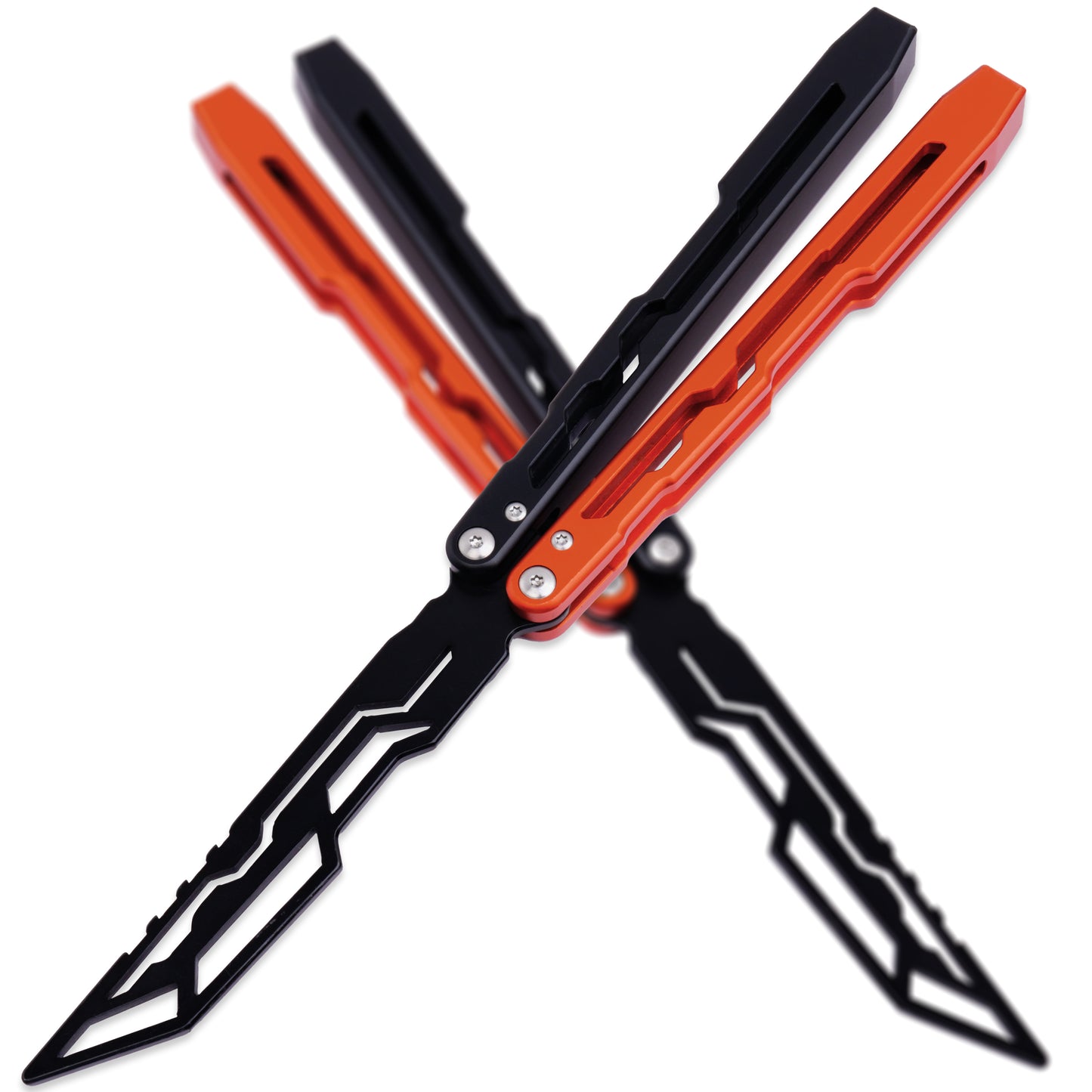 TGZUO 9.84" Professional Precision Practice Gear - Safe Cutter Precision Machined Aluminium Handle (Orange Black)