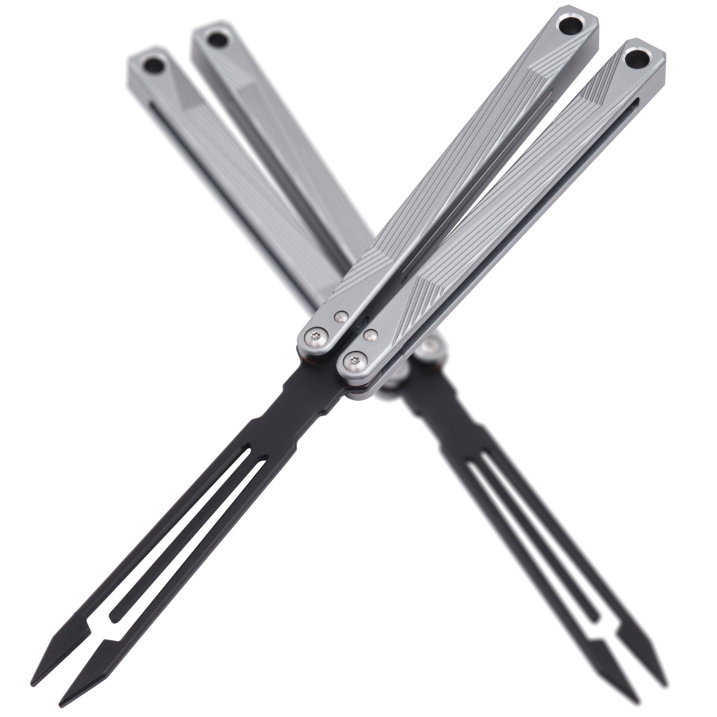 TGZUO 9.84" Professional Precision Practice Gear - Safe Cutter Precision Machined Aluminium Handle (Silvery)