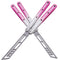 TGZUO Premium Butterfly Knife Trainer Aluminium Handle | Blossom Sea Monster