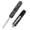 TGZUO Multifunctional Switchblade Aluminum Handle | TGQ38 Black Stripes