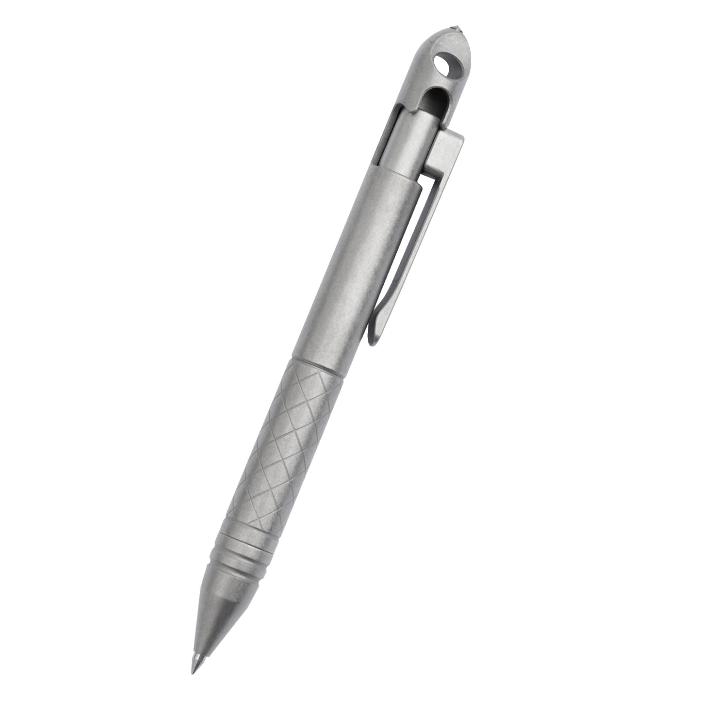 TGZUO Stone Wash Titanium Bolt Action Tactical EDC Pen