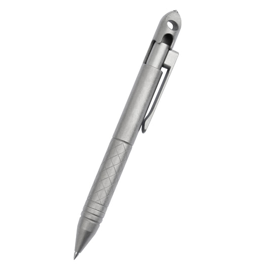 TGZUO Stone Wash Titanium Bolt Action Tactical EDC Pen
