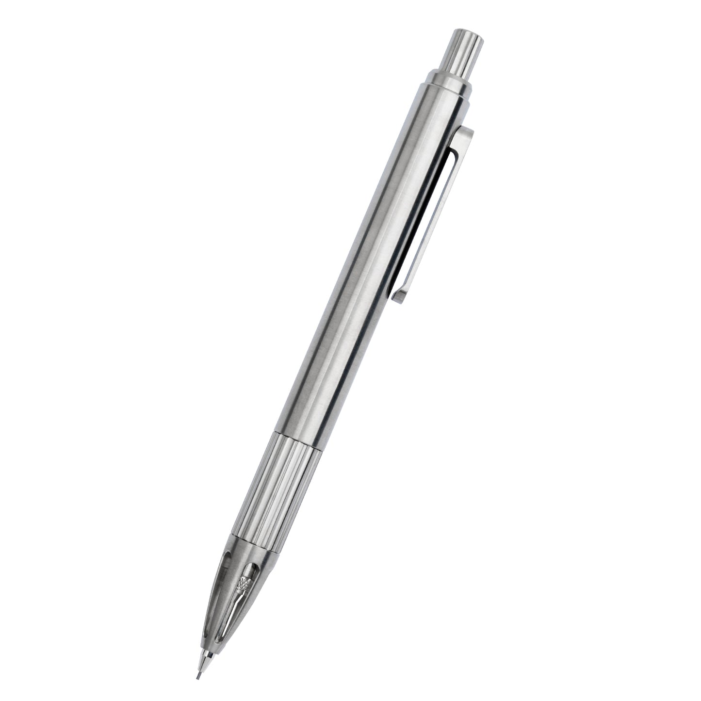 TGZUO Primary Colour Titanium Push Type EDC Mechanical Pencil 0.5mm