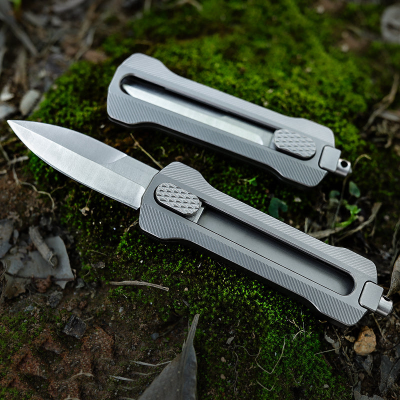 Titanium alloy pocket knife outdoor edc multi-function tool innovative tool knife quick disassembly